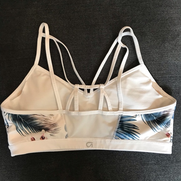 GapFit Floral Sports Bra - M - Picture 2 of 3
